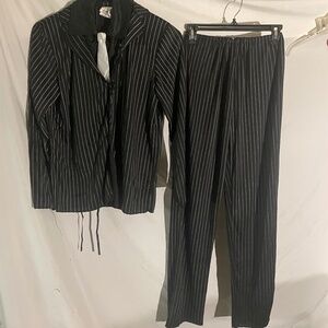 Mobster/pin stripe suit costume